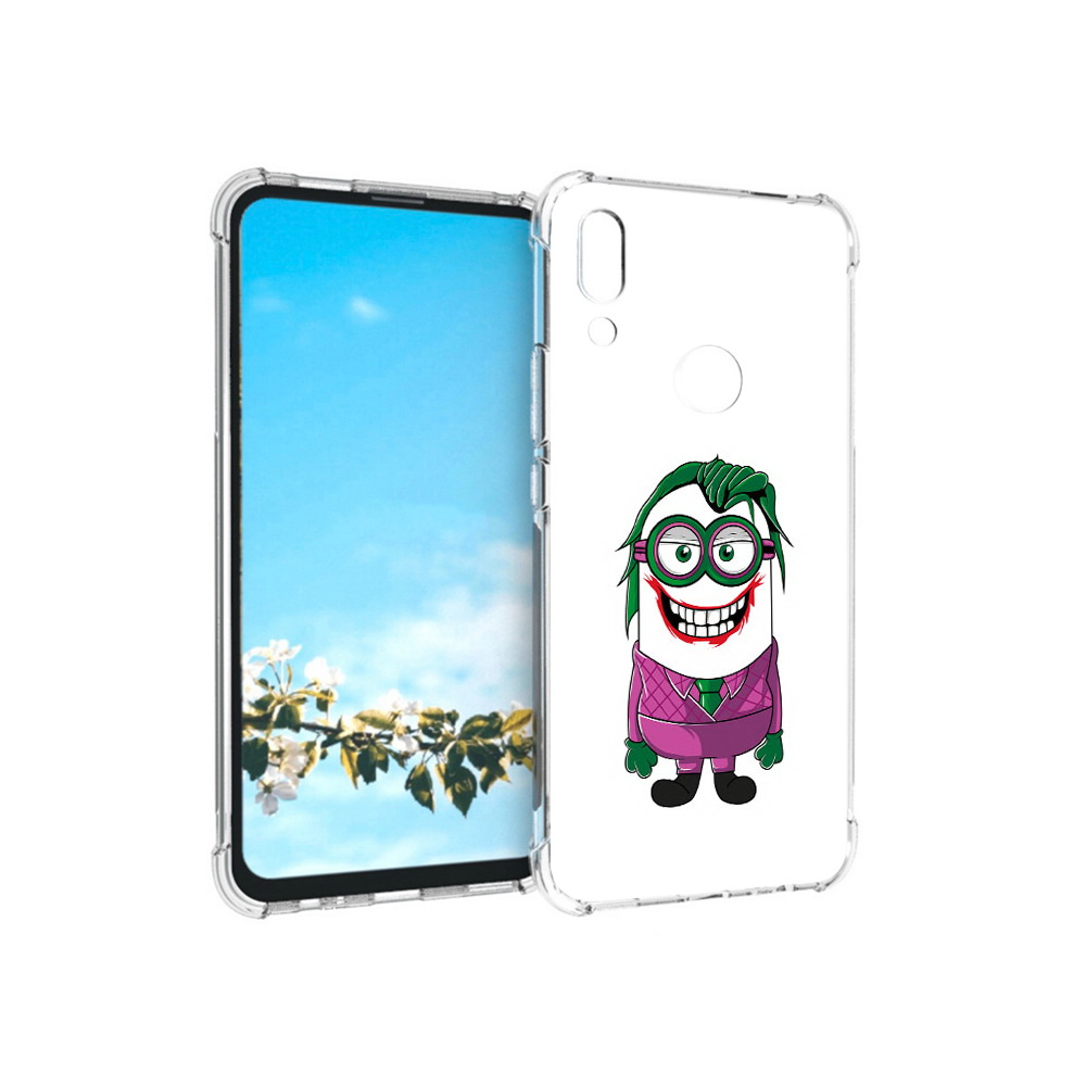 

Чехол MyPads Tocco для Huawei P Smart Z джокер миньон, Прозрачный, Tocco