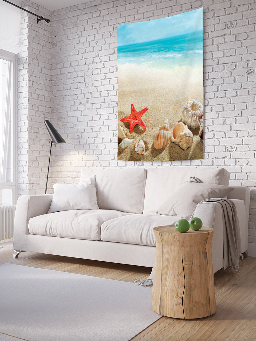 

Вертикальное фотопанно на стену JoyArty Морские звезды ракушки пляж 100x150 см, Морские звезды ракушки пляж