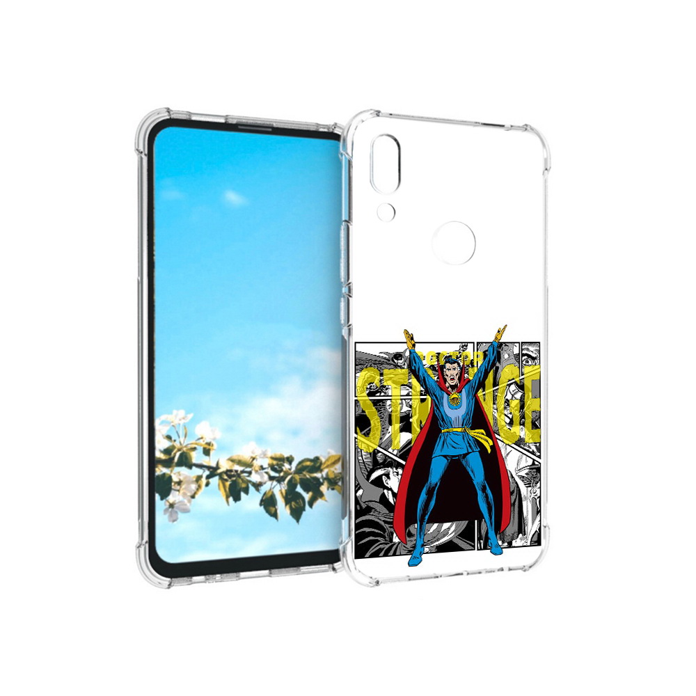 

Чехол MyPads Tocco для Huawei P Smart Z доктор стренж комикс, Прозрачный, Tocco