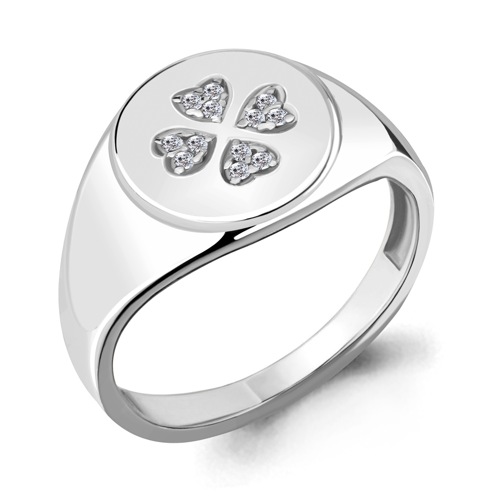 

Кольцо из серебра р. 16,5 AQUAMARINE 68391А_925_р, 68391А_925_р