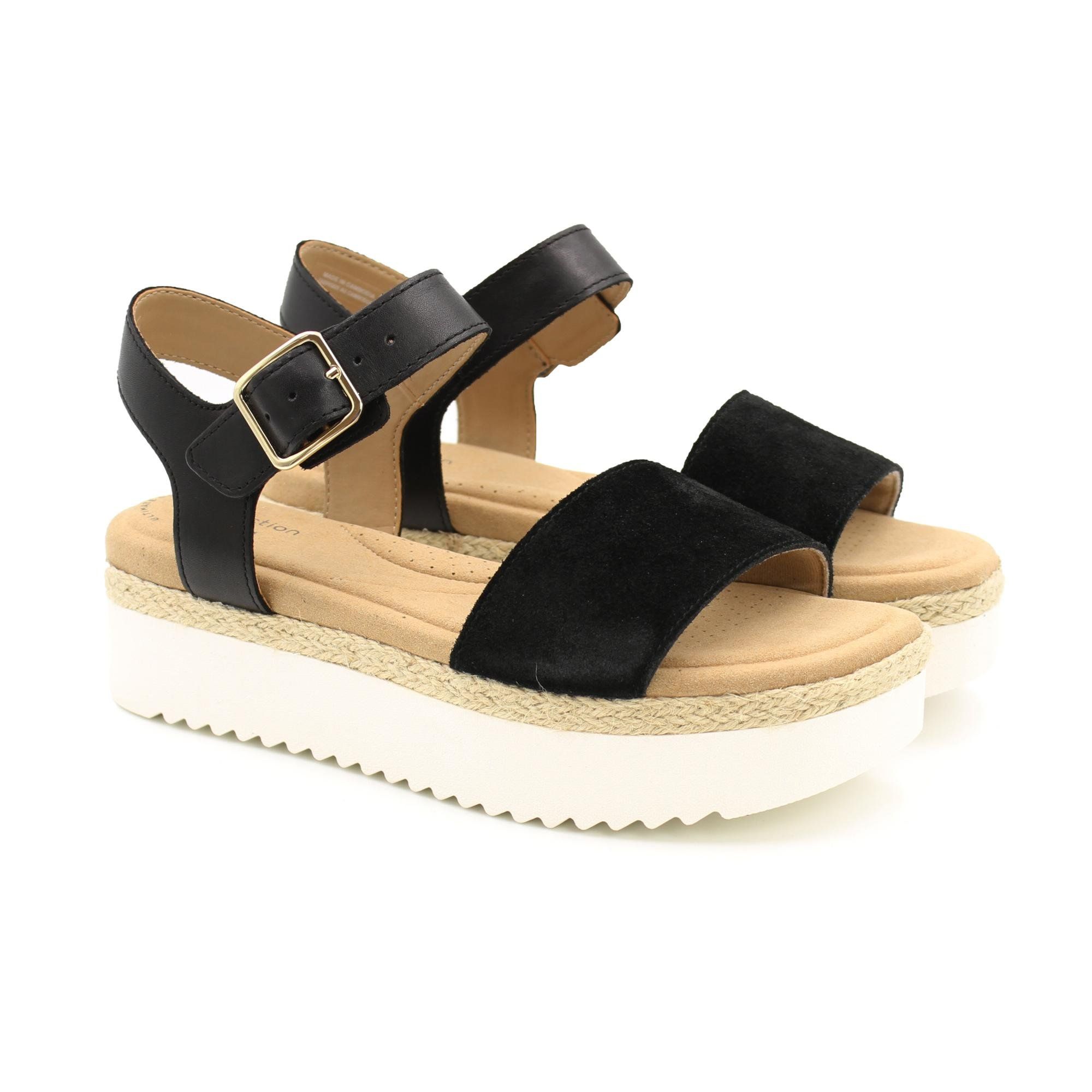 

Сандалии женские Clarks Lana Shore 26158844 черные 41 EU, Lana Shore 26158844