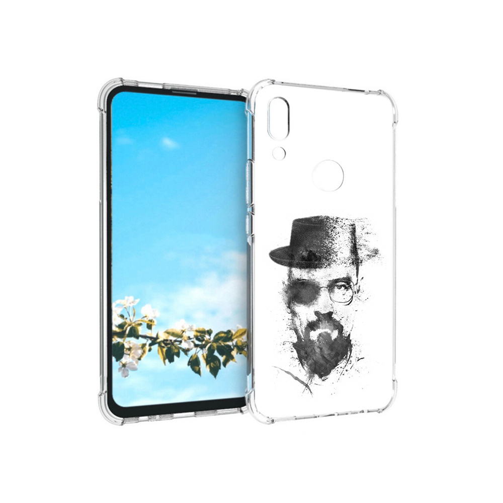 

Чехол MyPads Tocco для Huawei P Smart Z загадочный человек, Прозрачный, Tocco
