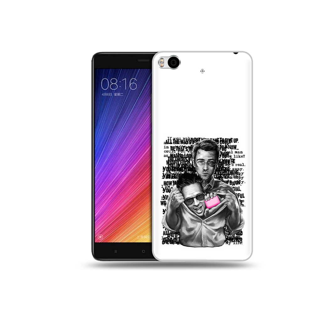 

Чехол MyPads Tocco для Xiaomi Mi 5S бойцовский клуб (PT91899.330.242), Прозрачный, Tocco
