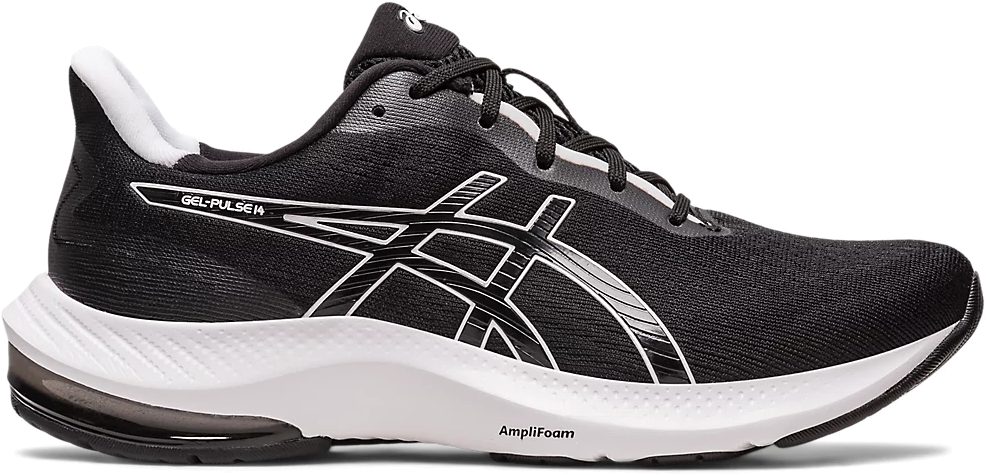 

Спортивные кроссовки женские Asics GEL-PULSE 14 черные 6 US, Черный, GEL-PULSE 14