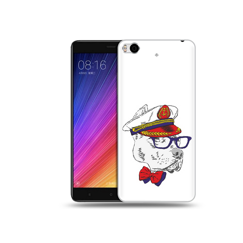 

Чехол MyPads Tocco для Xiaomi Mi 5S бульдог (PT91899.330.251), Прозрачный, Tocco