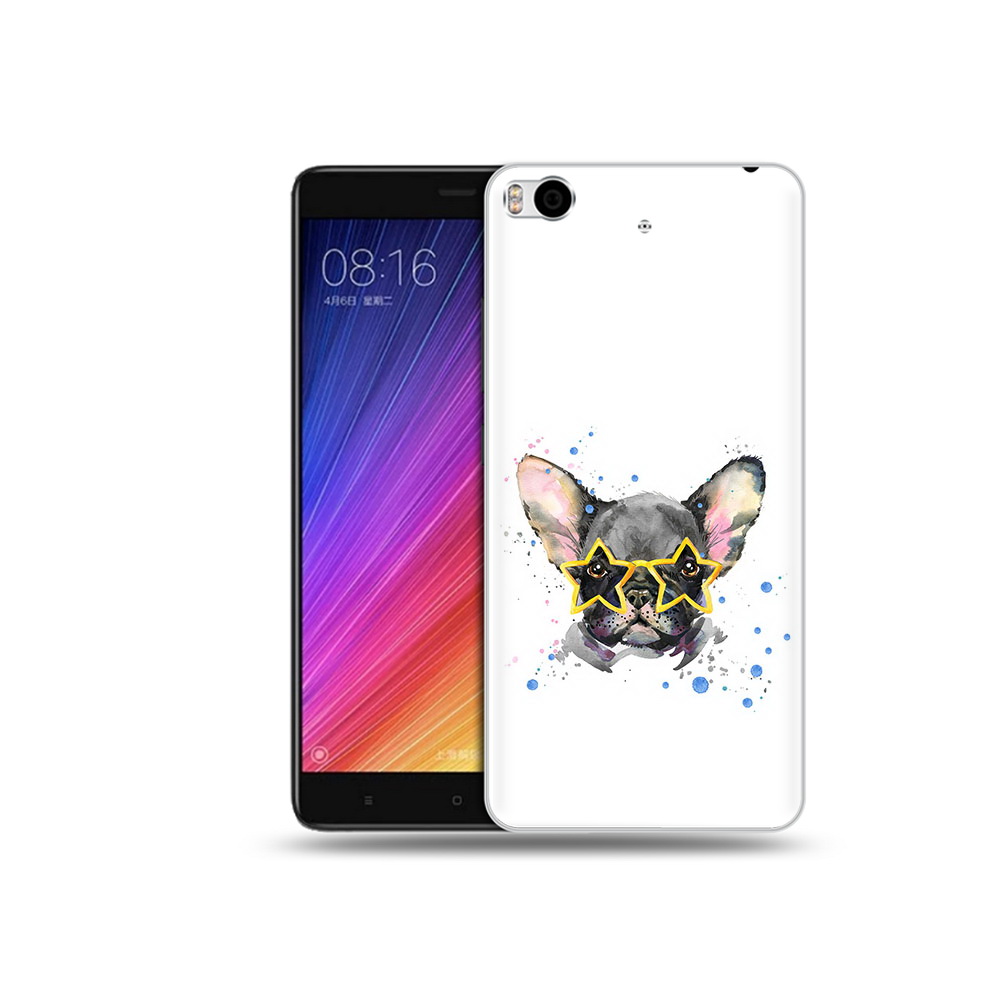 

Чехол MyPads Tocco для Xiaomi Mi 5S буля в очках (PT91899.330.252), Прозрачный, Tocco