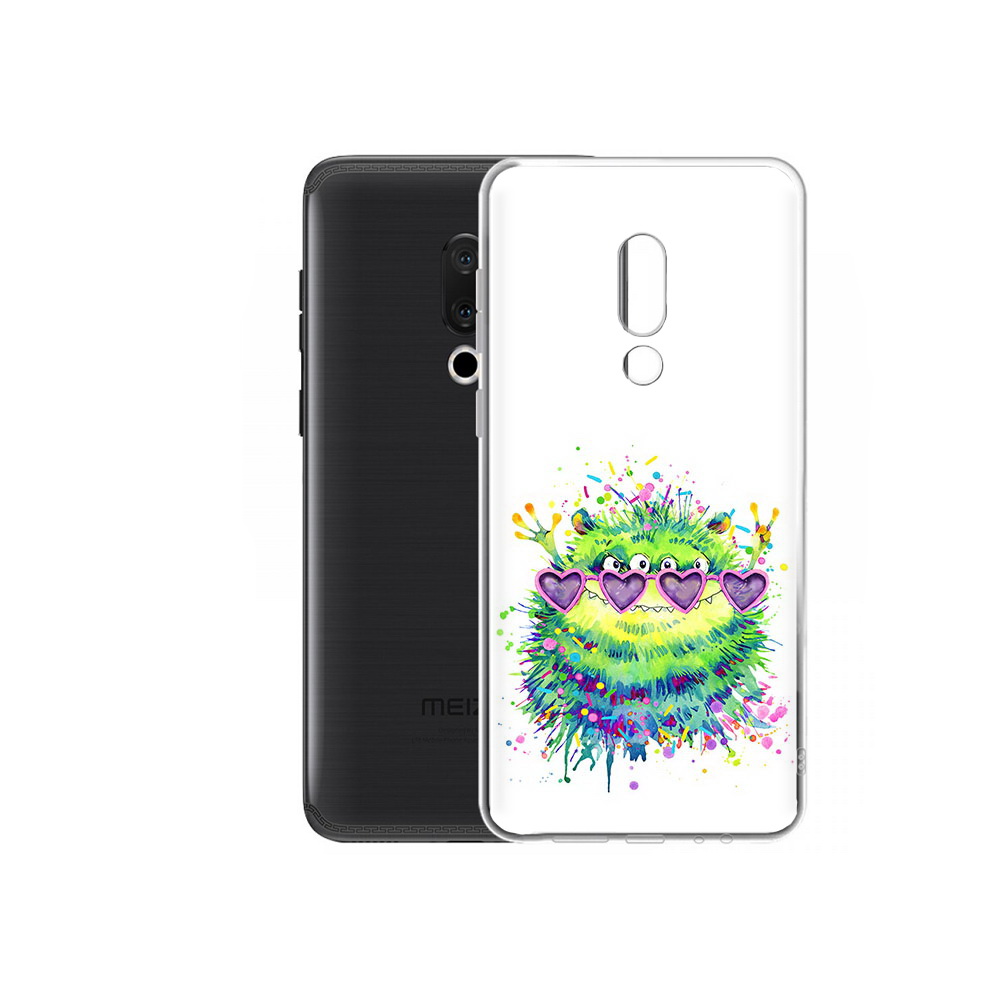 

Чехол MyPads Tocco для Meizu M15 Plus Пушистый персонаж, Прозрачный, Tocco