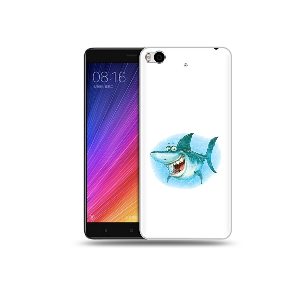 

Чехол MyPads Tocco для Xiaomi Mi 5S веселая акула (PT91899.330.261), Прозрачный, Tocco