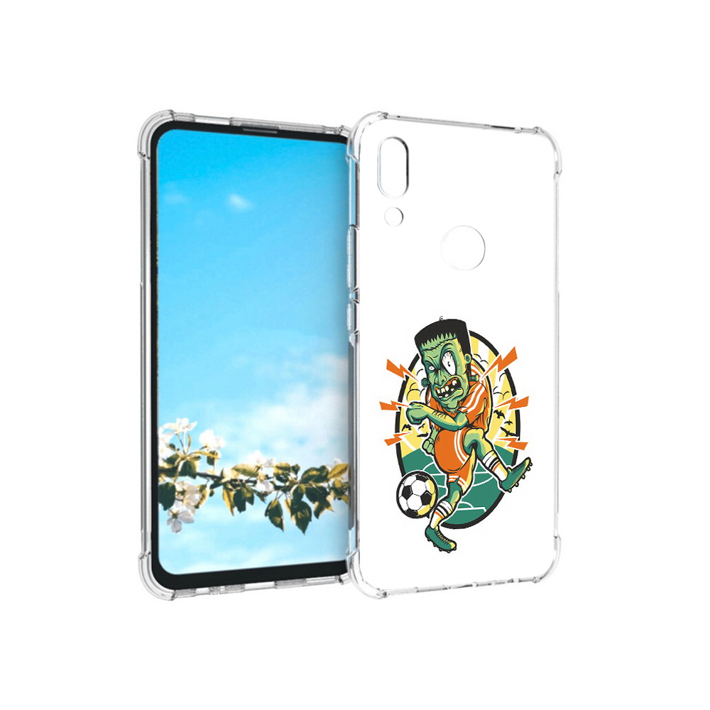 

Чехол MyPads Tocco для Huawei P Smart Z зомби футболист, Прозрачный, Tocco