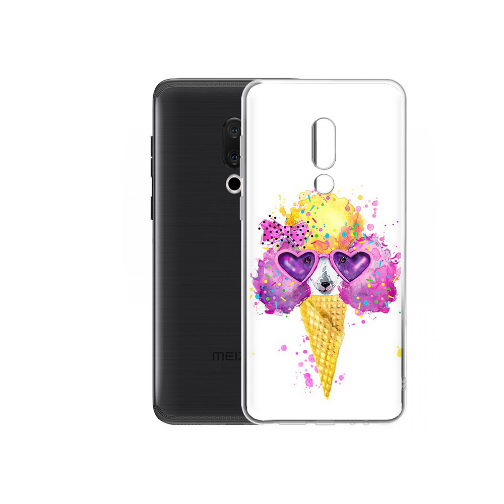 

Чехол MyPads Tocco для Meizu M15 Plus Рожок, Прозрачный, Tocco