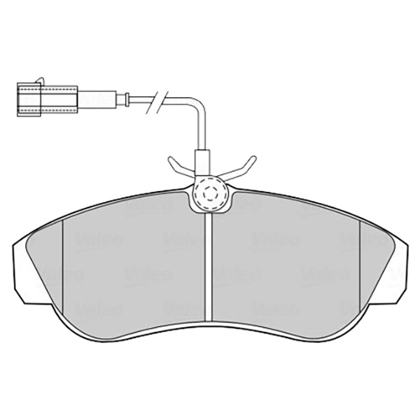 

Тормозные колодки Valeo 302027
