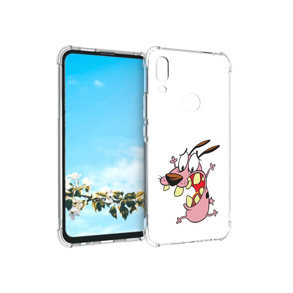 

Чехол MyPads Tocco для Huawei P Smart Z зубастый бобик, Прозрачный, Tocco