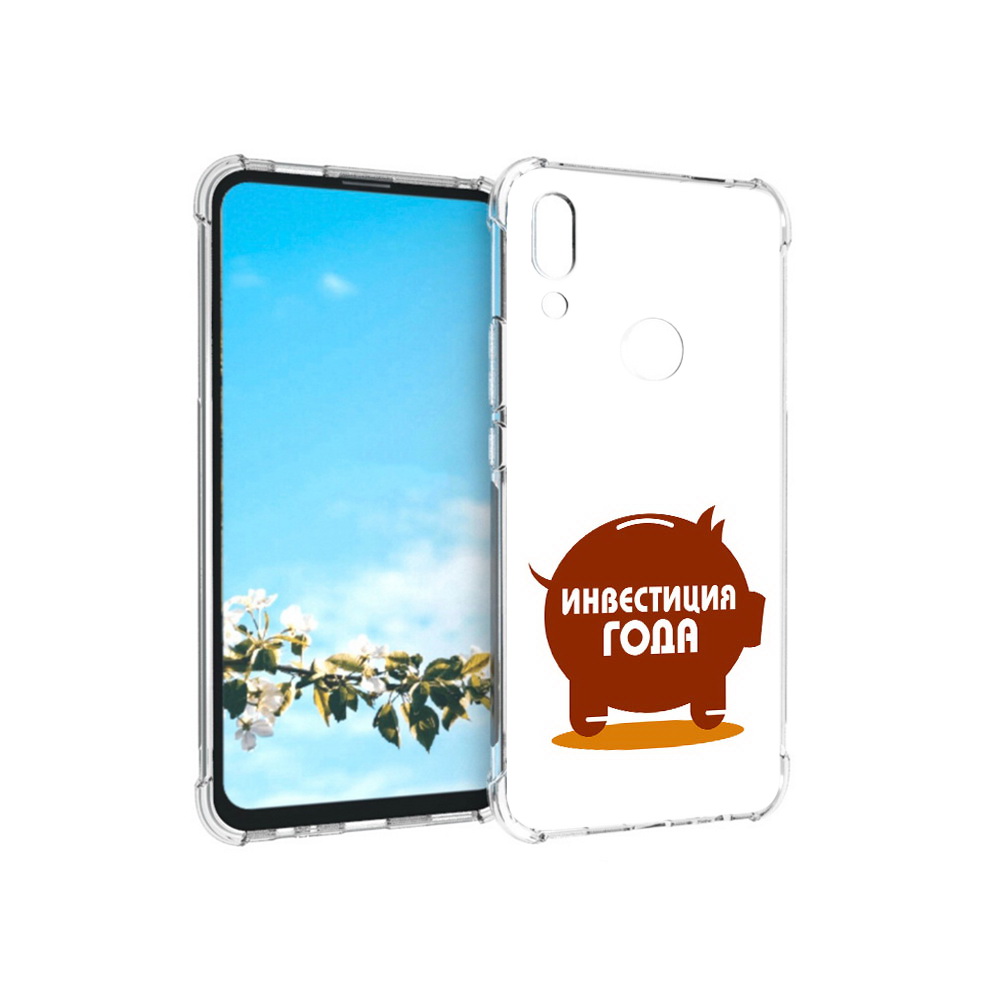 

Чехол MyPads Tocco для Huawei P Smart Z инвестиция, Прозрачный, Tocco