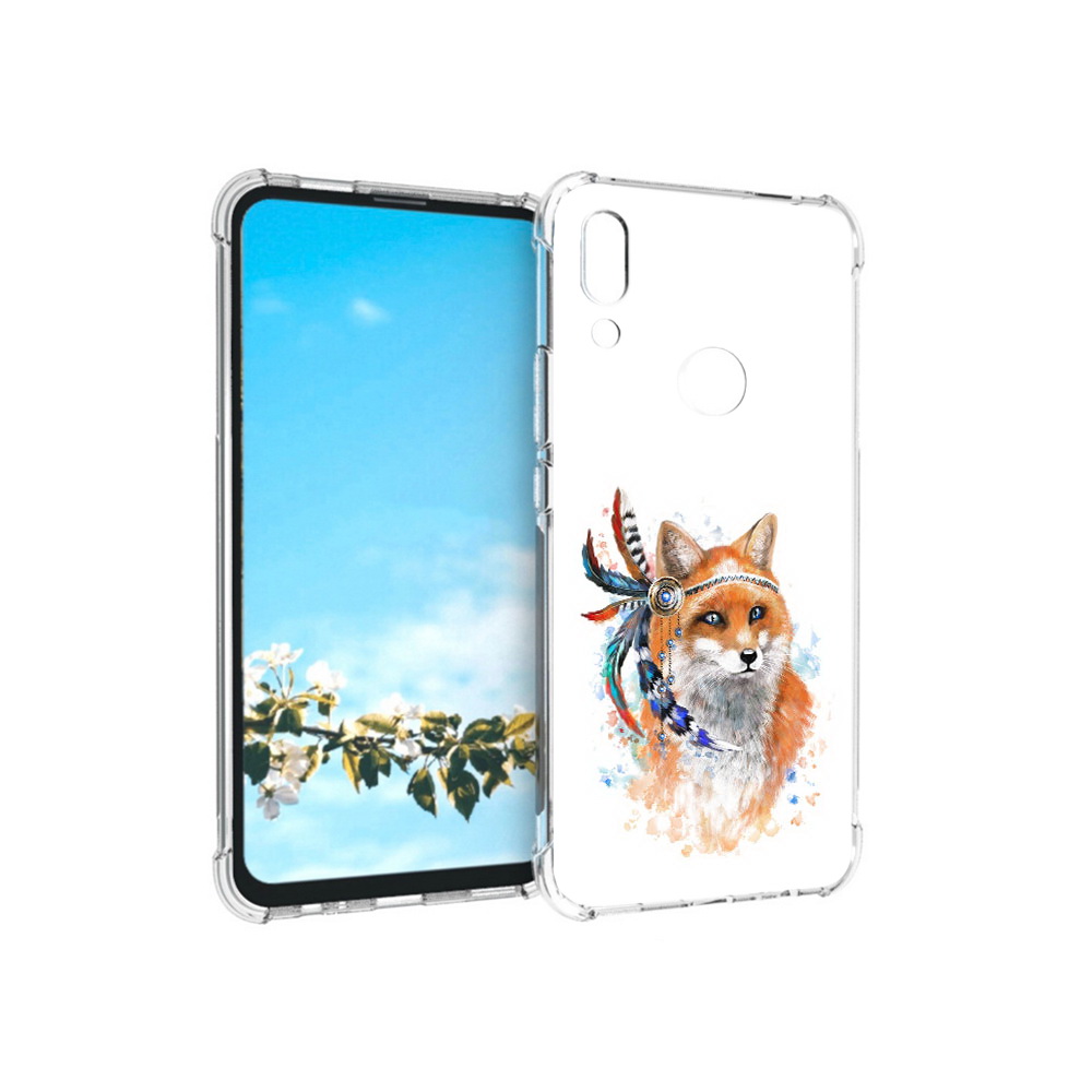 

Чехол MyPads Tocco для Huawei P Smart Z инду лиса, Прозрачный, Tocco