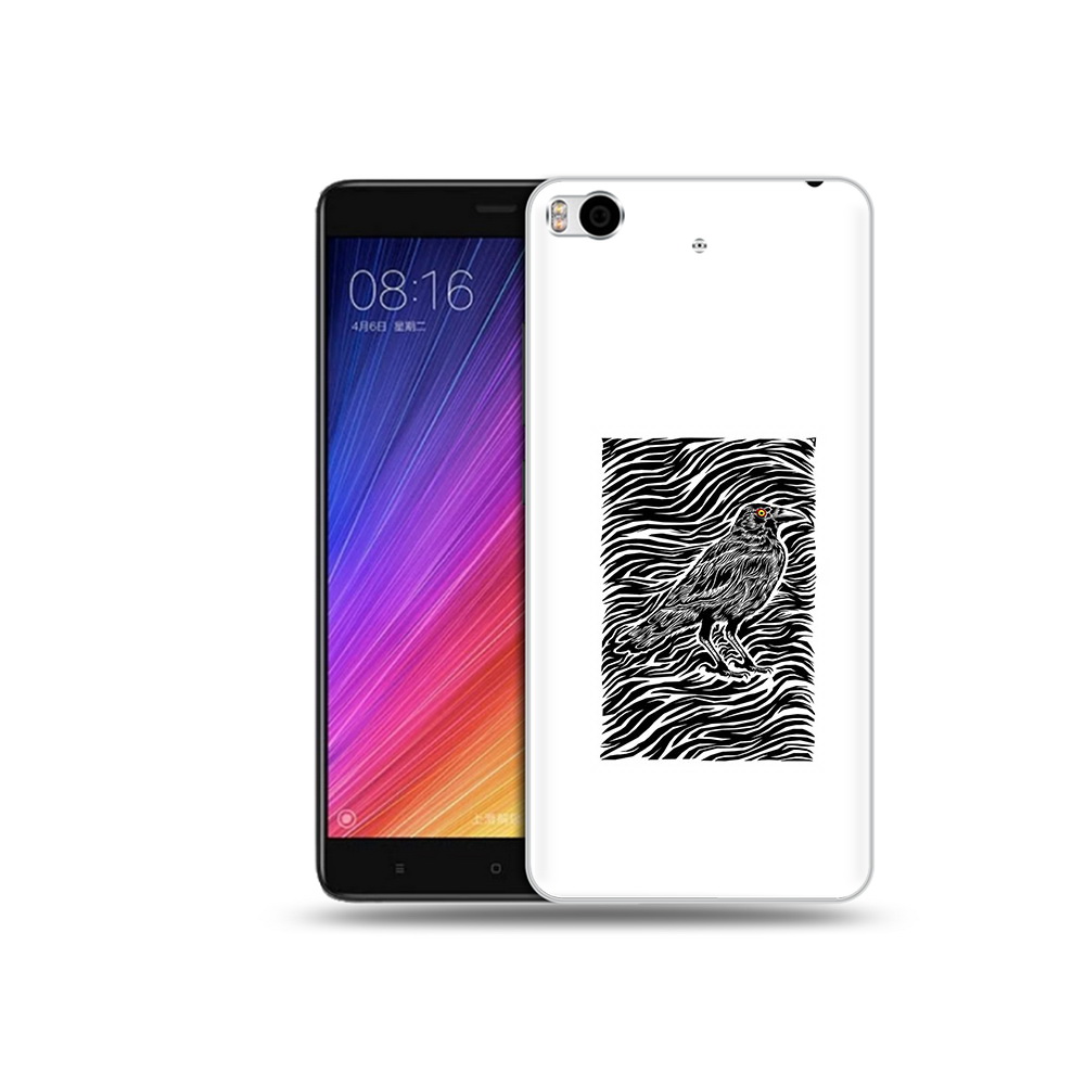 

Чехол MyPads Tocco для Xiaomi Mi 5S ворон в абстракции (PT91899.330.272), Прозрачный, Tocco