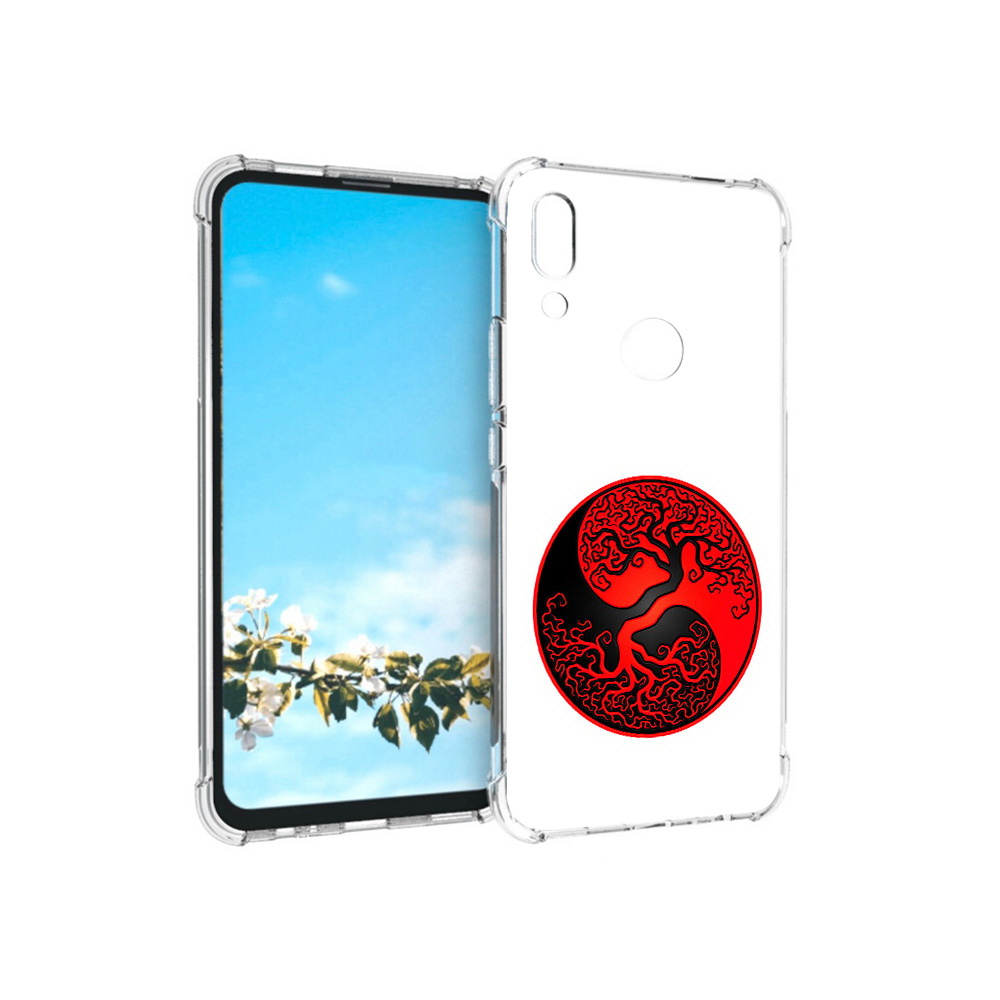 

Чехол MyPads Tocco для Huawei P Smart Z инь янь дерево, Прозрачный, Tocco