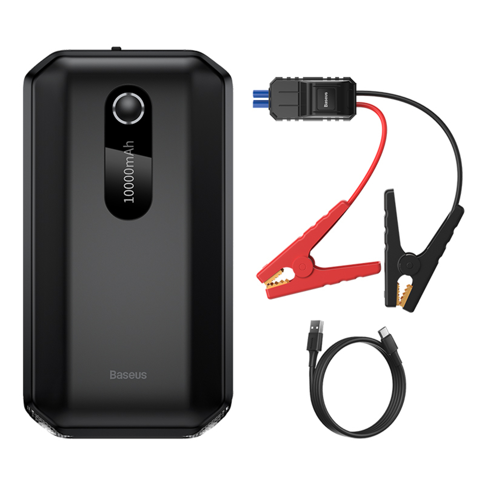 Внешний аккумулятор Baseus Super Energy Air Car Jump Starter 10000mAh черный