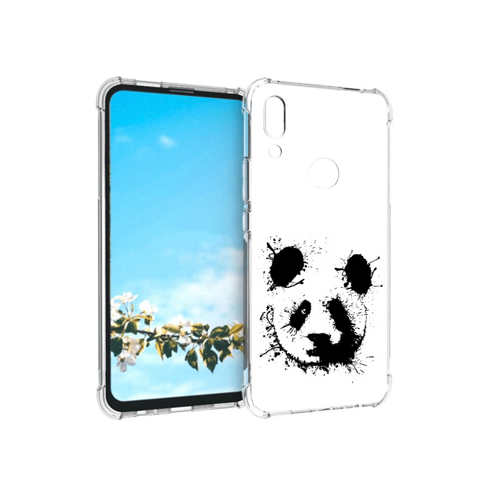 

Чехол MyPads Tocco для Huawei P Smart Z клякса-панда, Прозрачный, Tocco