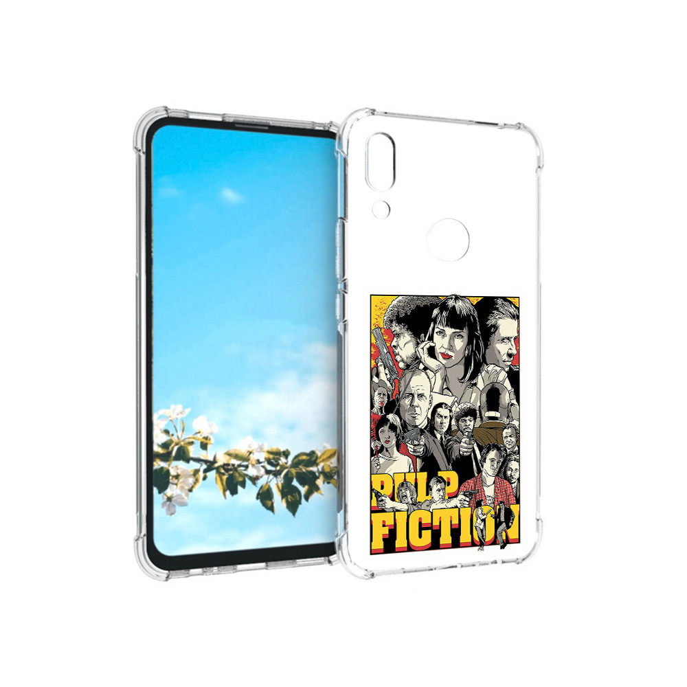 

Чехол MyPads Tocco для Huawei P Smart Z комикс картинка, Прозрачный, Tocco