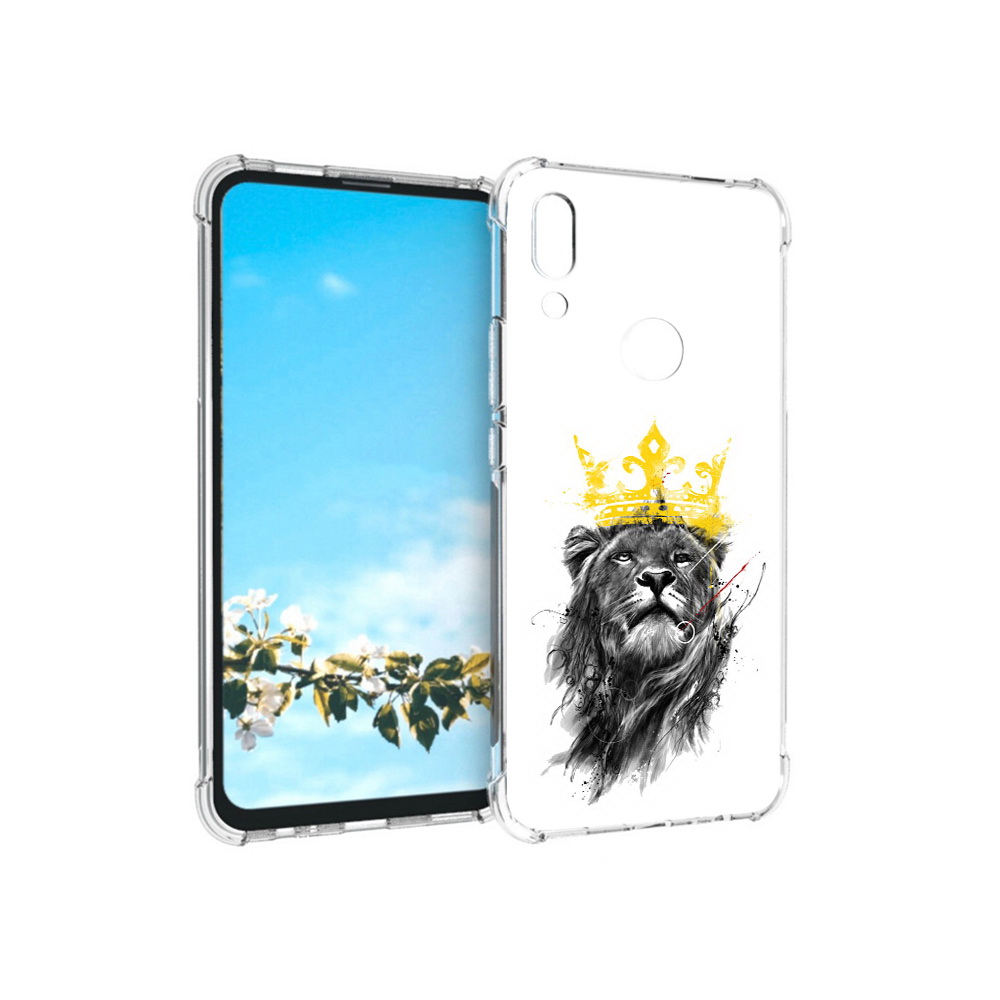 Чехол MyPads Tocco для Huawei P Smart Z король-лев