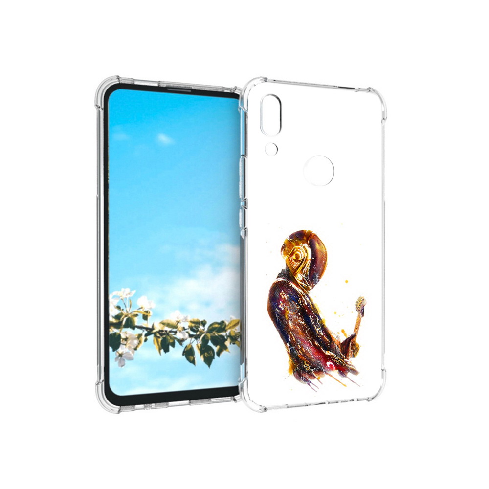 

Чехол MyPads Tocco для Huawei P Smart Z космо-музыкант, Прозрачный, Tocco
