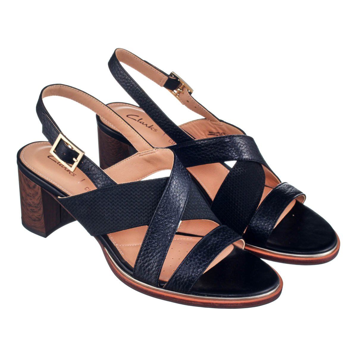 

Босоножки женские Clarks Ellis Tilda 26139306 черные 41 EU, Ellis Tilda 26139306