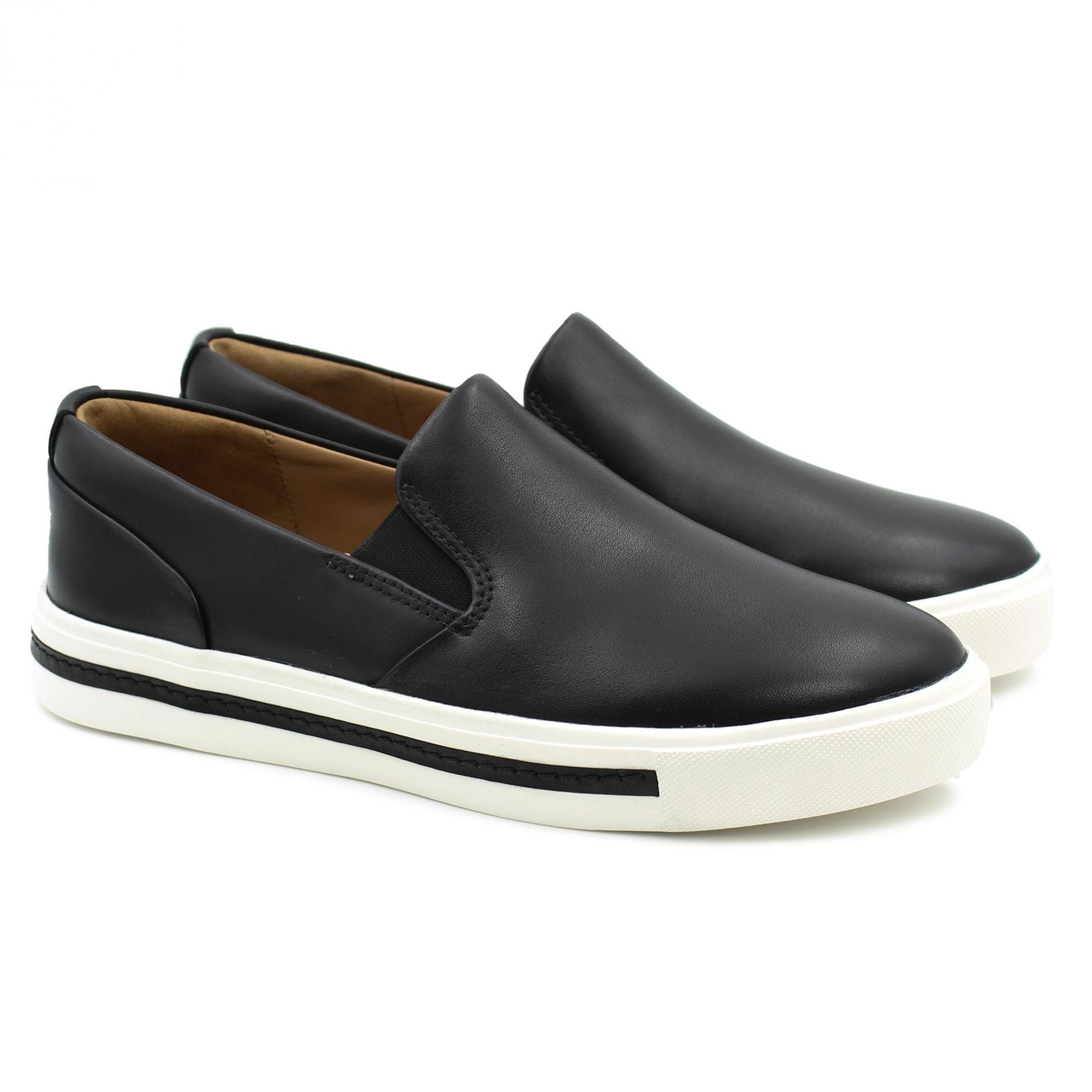 

Слипоны женские Clarks Un Maui Stride 26152011 черные 38 EU, Un Maui Stride 26152011