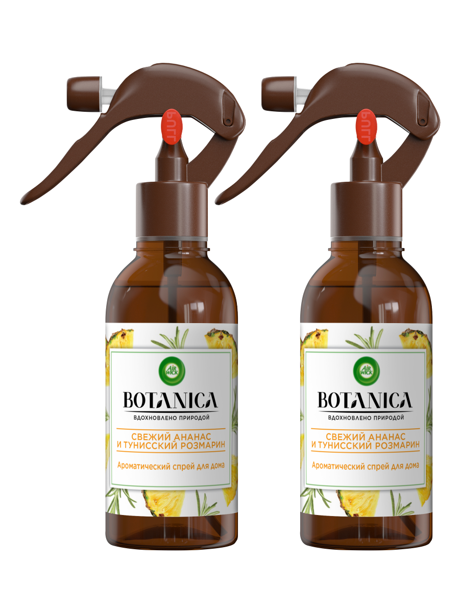 

Аромат спрей для дома Air Wick Botanica Свежий ананас и тунисский розмарин 236 м, Air Wick Botanica