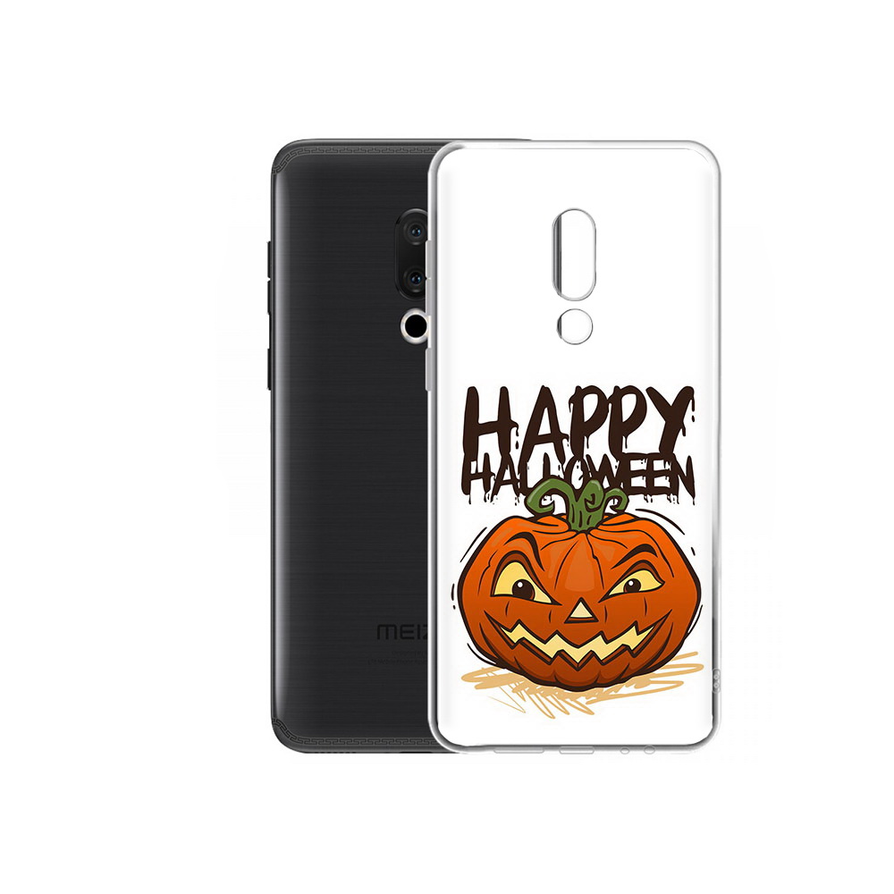

Чехол MyPads Tocco для Meizu M15 Plus Хэллоуин счастливый, Прозрачный, Tocco