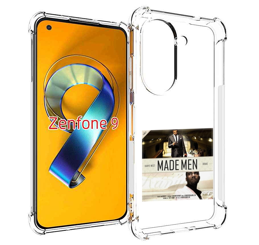 

Чехол MyPads Kanye West & Drake - Made Men для Asus Zenfone 9 (AI2202), Прозрачный, Tocco