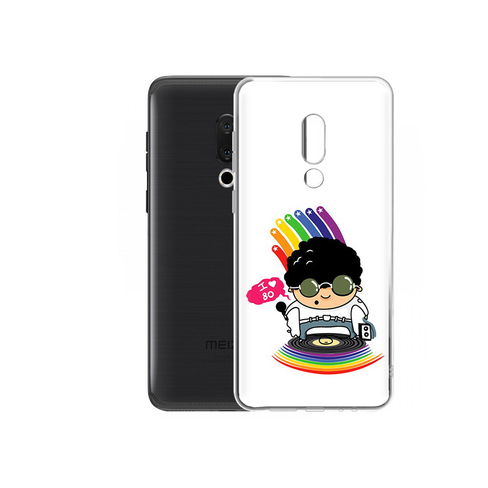 

Чехол MyPads Tocco для Meizu M15 Plus Я люблю 80-е, Прозрачный, Tocco