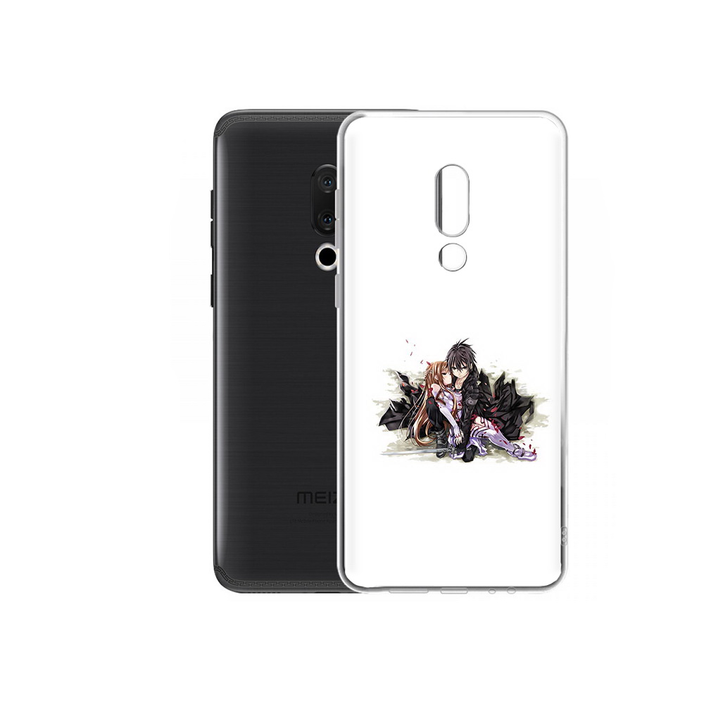 

Чехол MyPads Tocco для Meizu M15 Plus аниме асуна, Прозрачный, Tocco