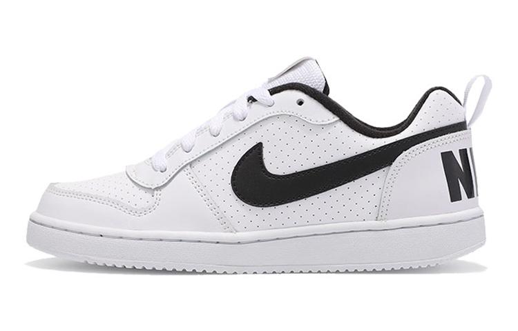 

Кеды унисекс Nike Court Borough Low GS белые 36.5 EU, Белый, Court Borough Low GS