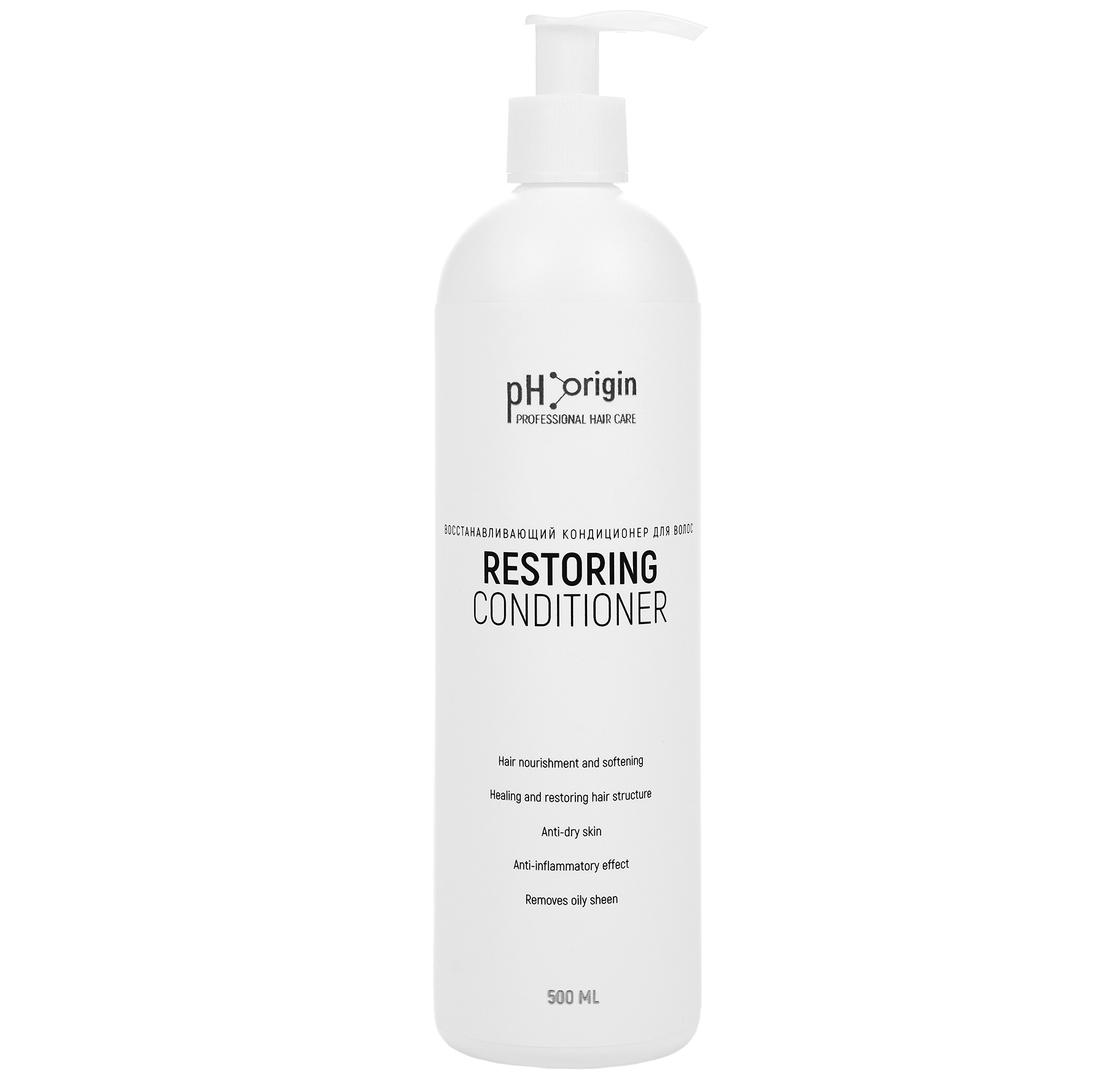 Кондиционер pH Origin восстанавливающий Restoring Conditioner 500 мл petal fresh кондиционер для волос с экстрактами розмарина и мяты