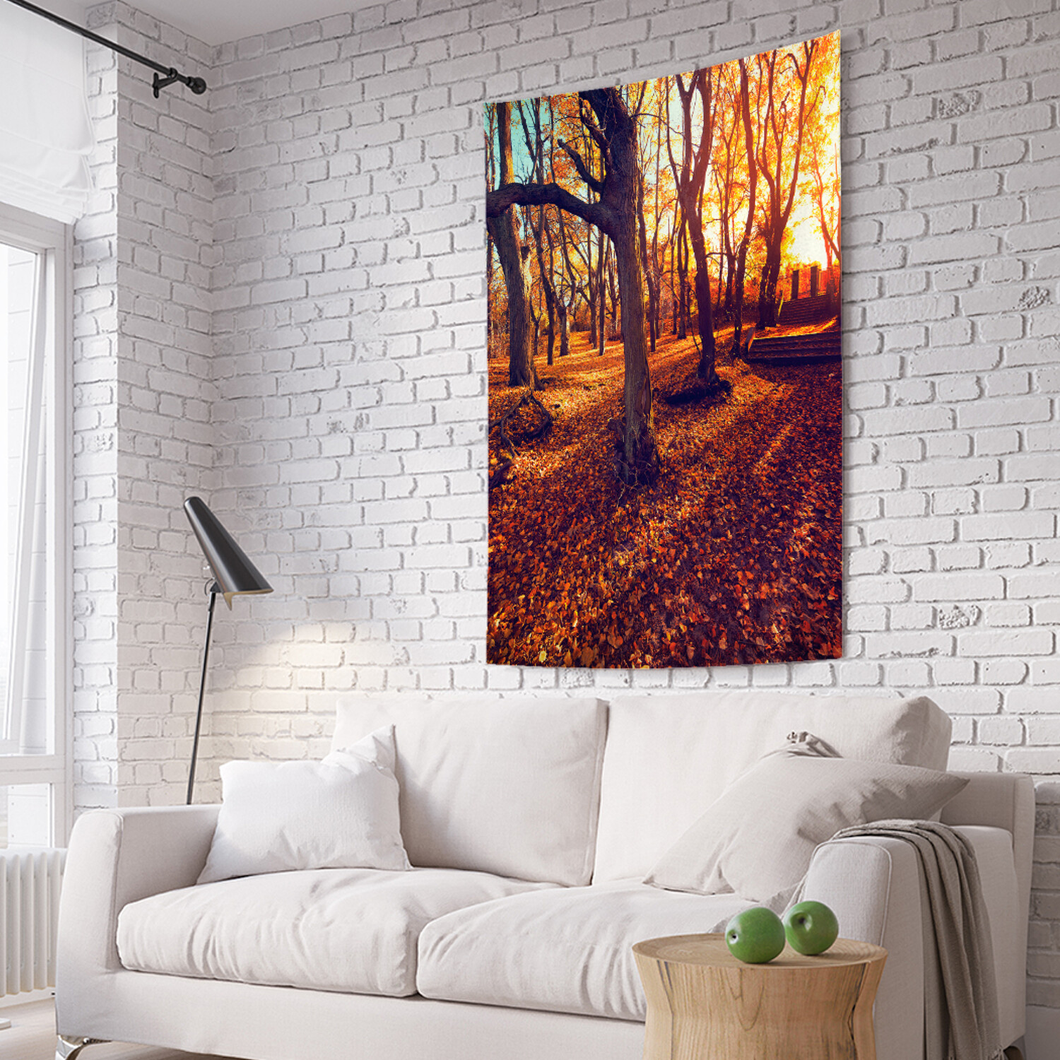 

Вертикальное фотопанно на стену JoyArty Яркая осень 150x200 см, Яркая осень