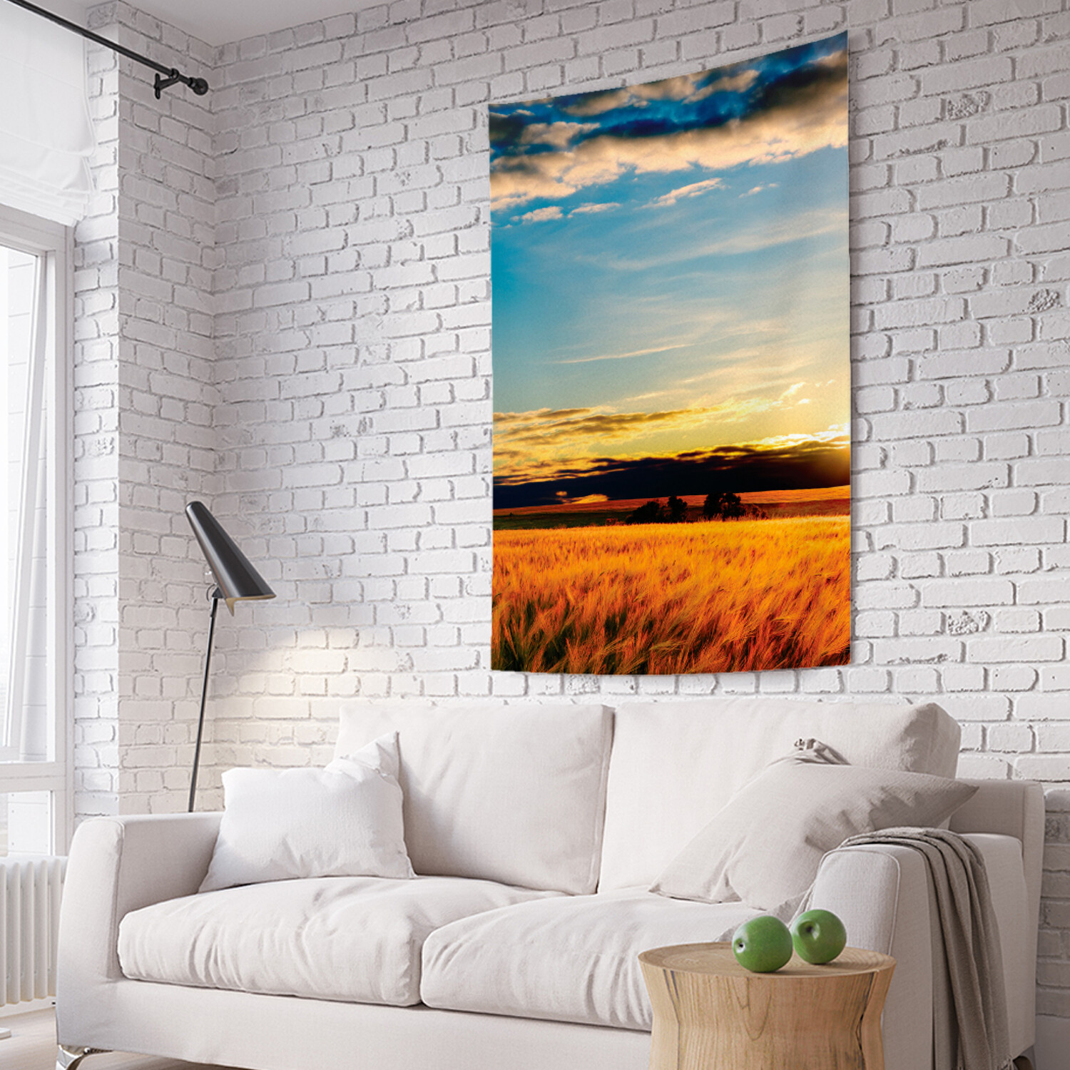 

Вертикальное фотопанно на стену JoyArty Ветреное поле 150x200 см, Ветреное поле