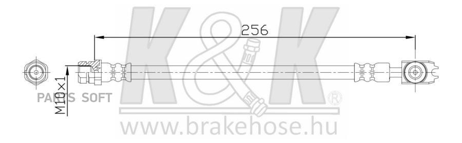 

Шланг Тормозной Задн Vw: Tiguan 1.4-2.0 Tdi 07- R R+L K&K арт. FT0441