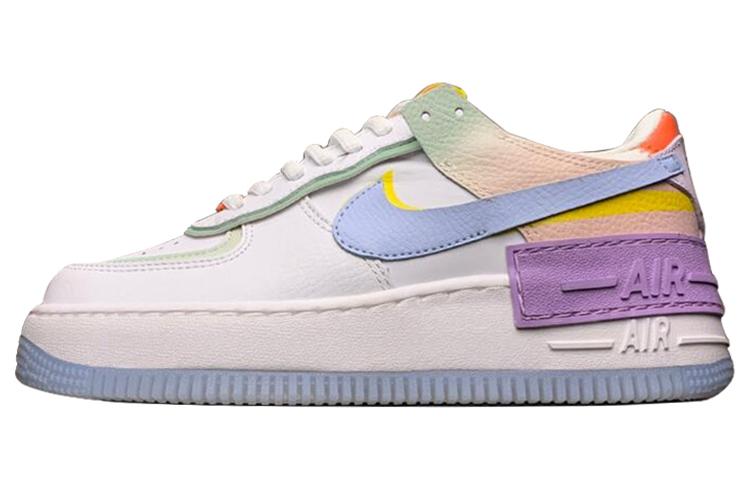 

Кеды унисекс Nike Air Force 1 Shadow белые 38.5 EU, Белый, Air Force 1 Shadow