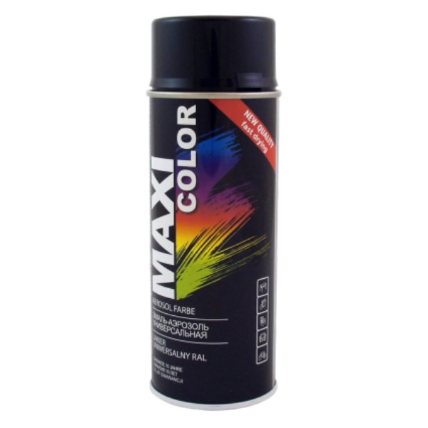 

Ral9011 Эмаль-Аэрозоль Графитно-Чёрная MAXI COLOR арт. 9011MX