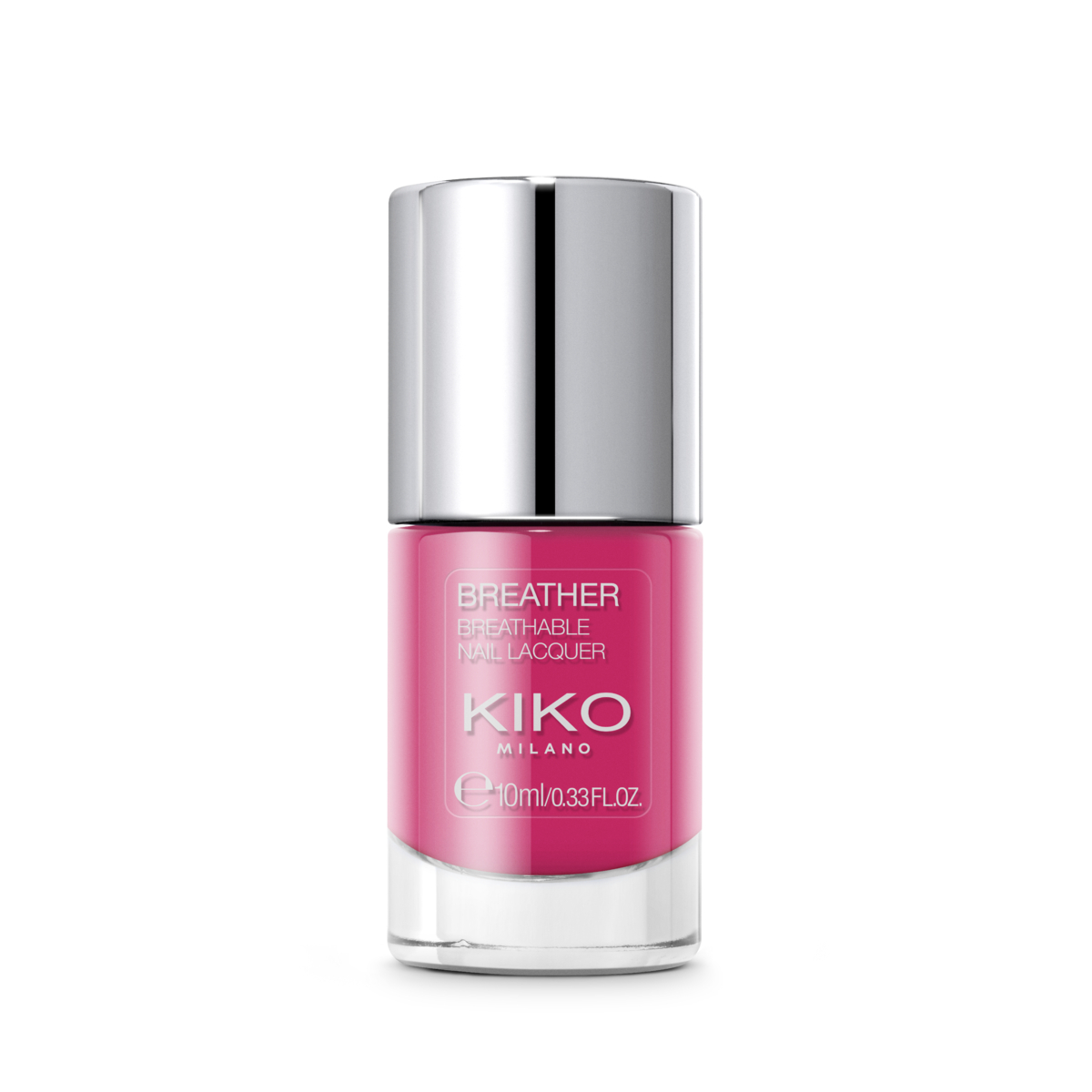 

Лак для ногтей Kiko Milano Breather breathable nail lacquer 07 Фуксия 10 мл, Розовый, BREATHER BREATHABLE NAIL LACQUER/ДЫШАЩИЙ ЛАК ДЛЯ НОГТЕЙ