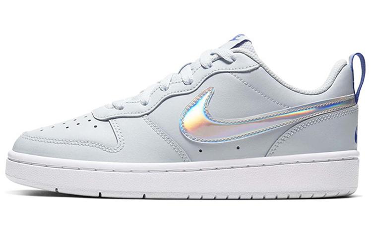 

Кеды унисекс Nike Court Borough 2 FP GS серые 35.5 EU, Серый, Court Borough 2 FP GS