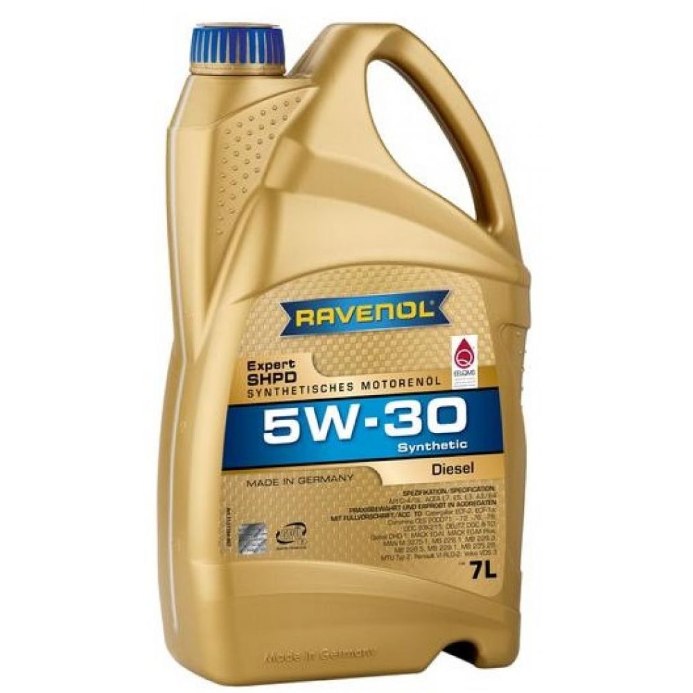 фото Ravenol 4014835867949 sae 5w-30 7l expert shpd моторное масло