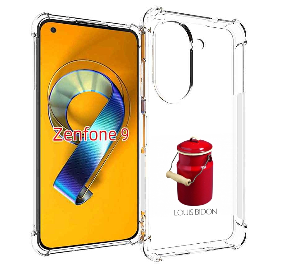 

Чехол MyPads Louis-bidon для Asus Zenfone 9 (AI2202), Прозрачный, Tocco