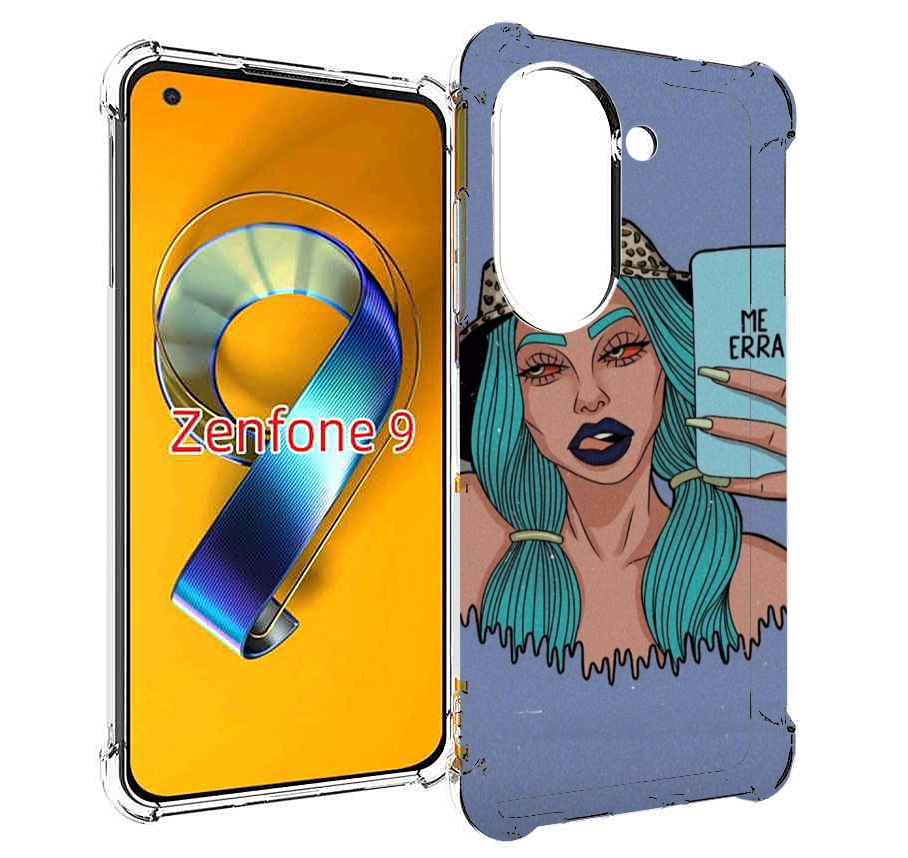 

Чехол MyPads ME Erra женский для Asus Zenfone 9 (AI2202), Прозрачный, Tocco