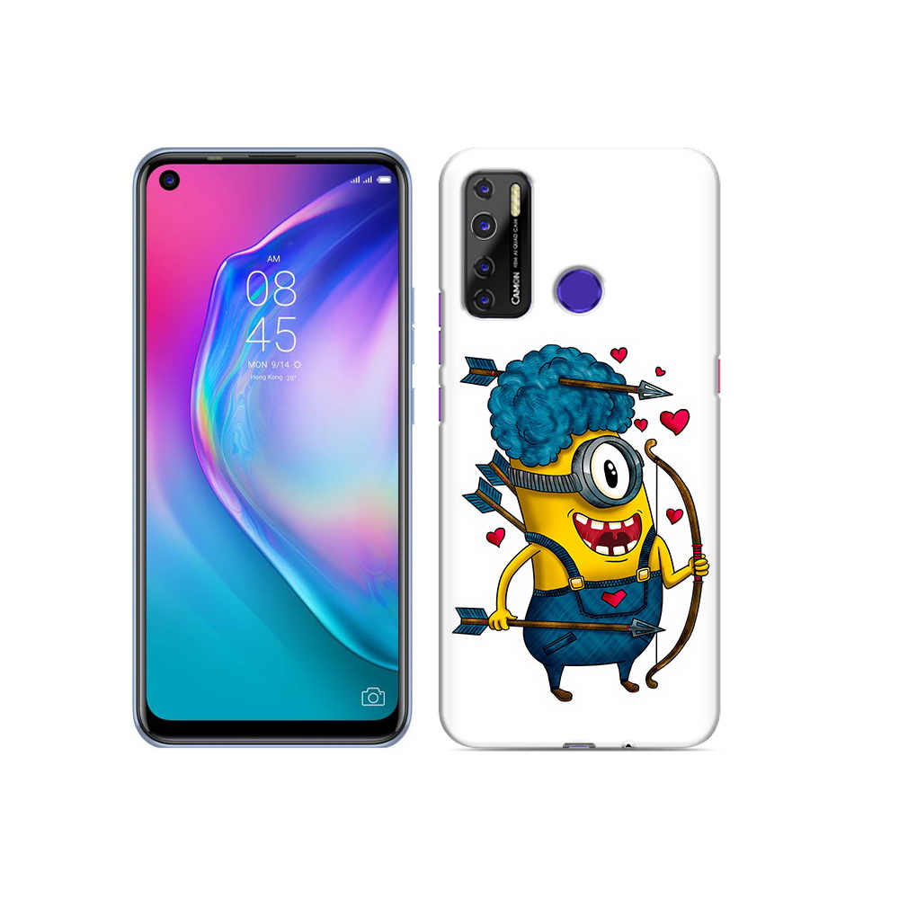 

Чехол MyPads Tocco для Tecno Camon 15 Миньон купидон, Прозрачный, Tocco
