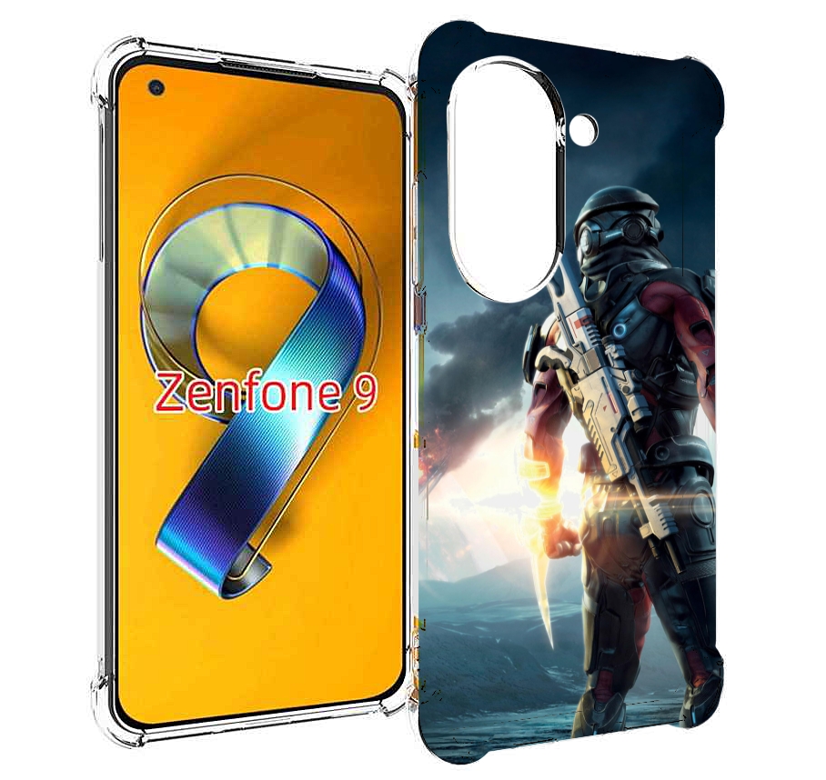 

Чехол MyPads Mass Effect Andromeda Ryder для Asus Zenfone 9 (AI2202), Прозрачный, Tocco