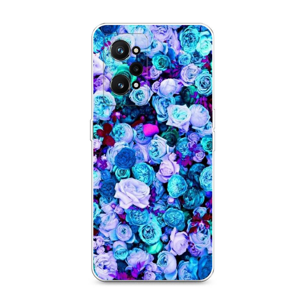 

Чехол на Realme GT Neo 3T "Цветочный ковер", Фиолетовый, 2510750-2
