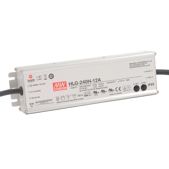 

Источник питания AC/DC Mean Well HLG-240H-12A, HLG-240H-12A