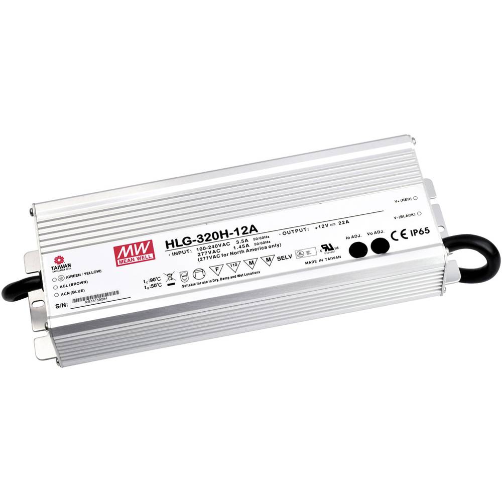 

Источник питания AC/DC Mean Well HLG-320H-12A, HLG-320H-12A