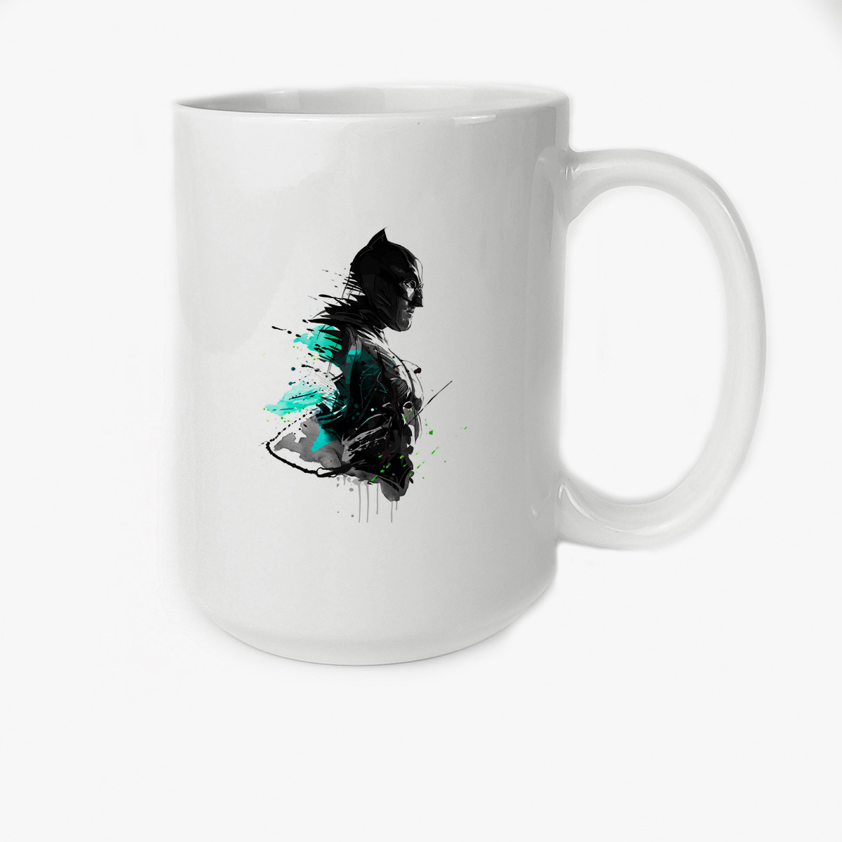 

Кружка Высокая CoolPodarok Batman.Бетмен краски